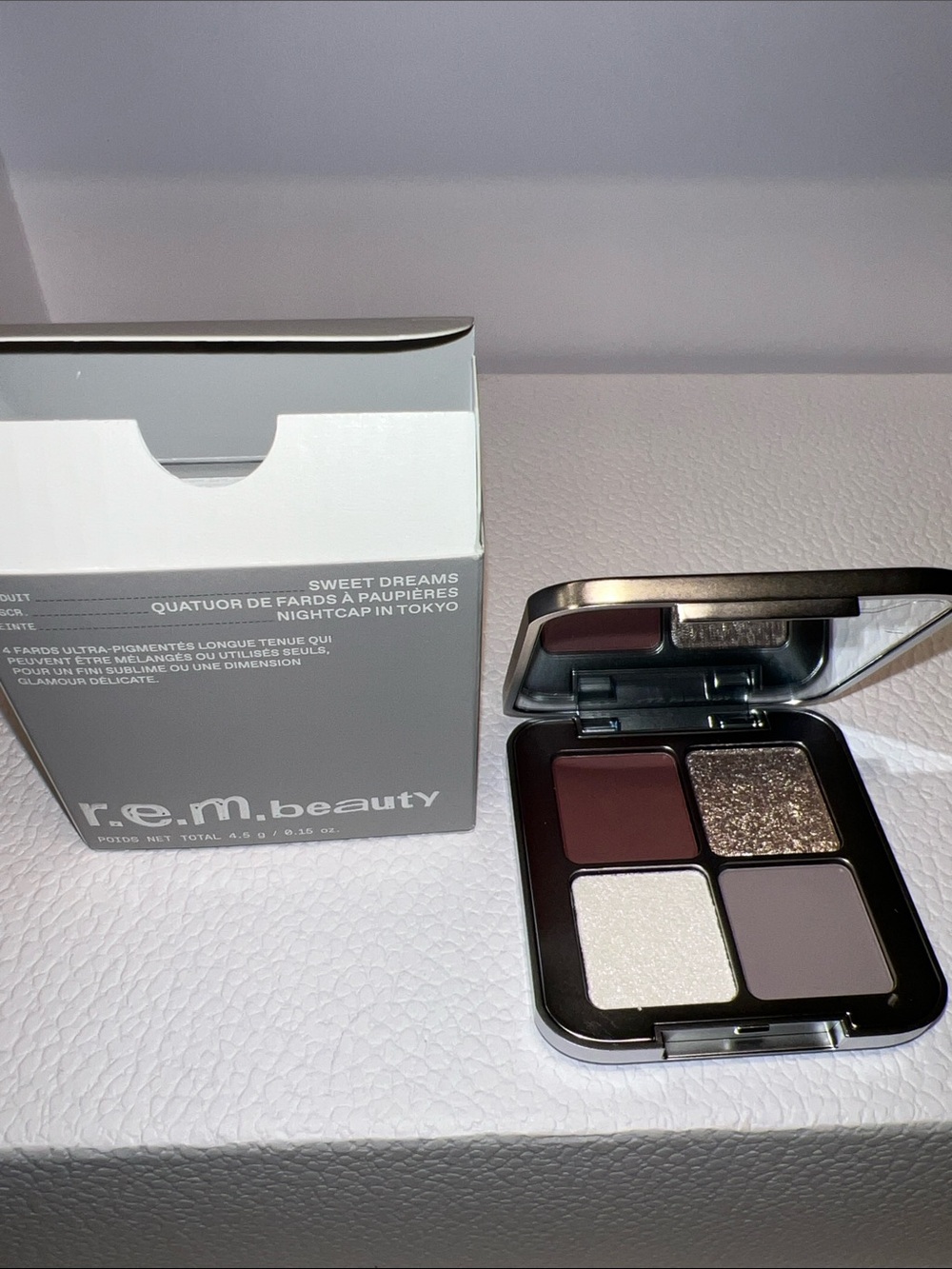 R.E.M. Beauty Sweet Dreams Eyeshadow Quad in Nightcap in Tokyo - 4 Shade Palette